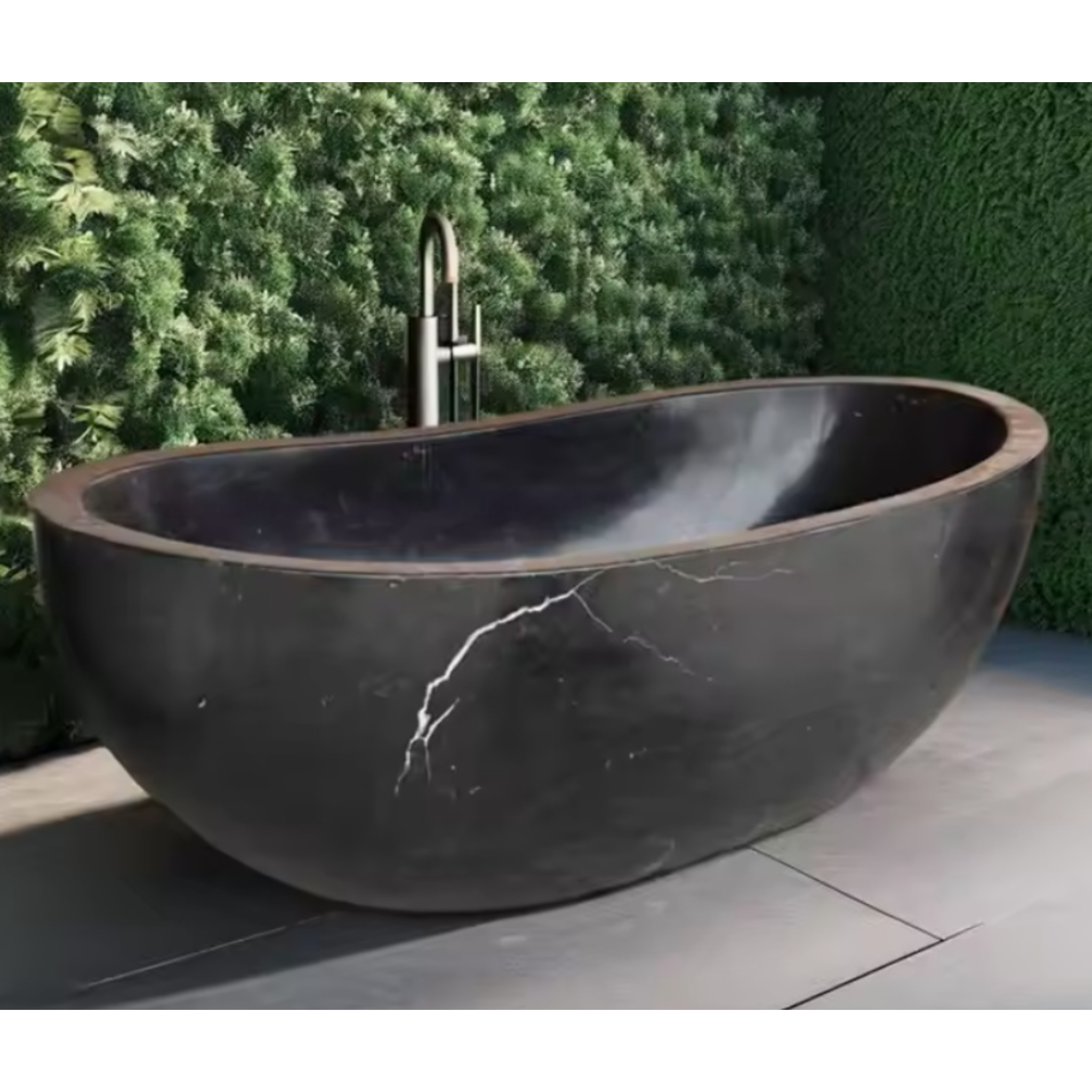 NoirMarble Sanctuary Bathtub