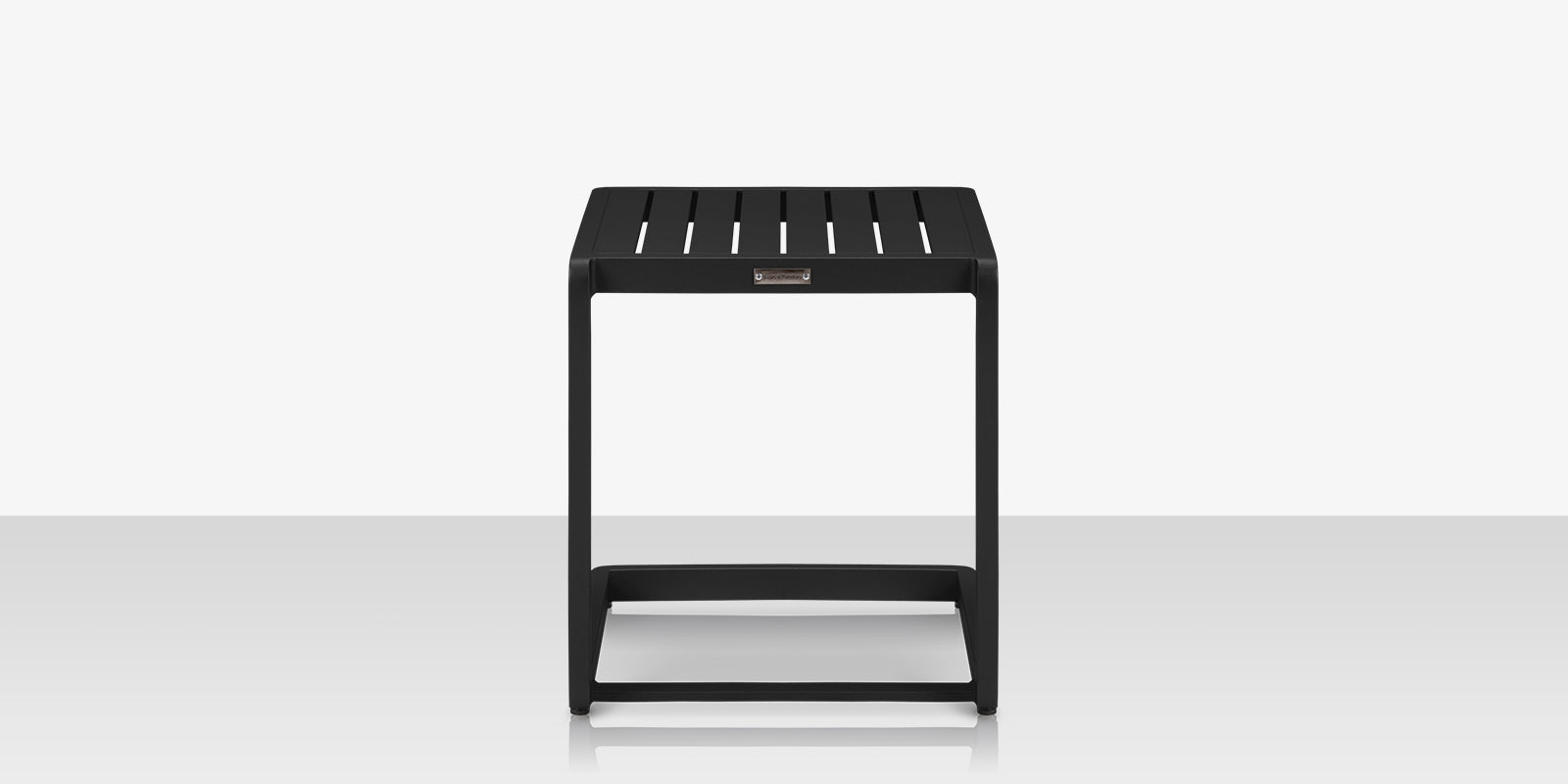 Fusion End Table (Square) - Tex Black