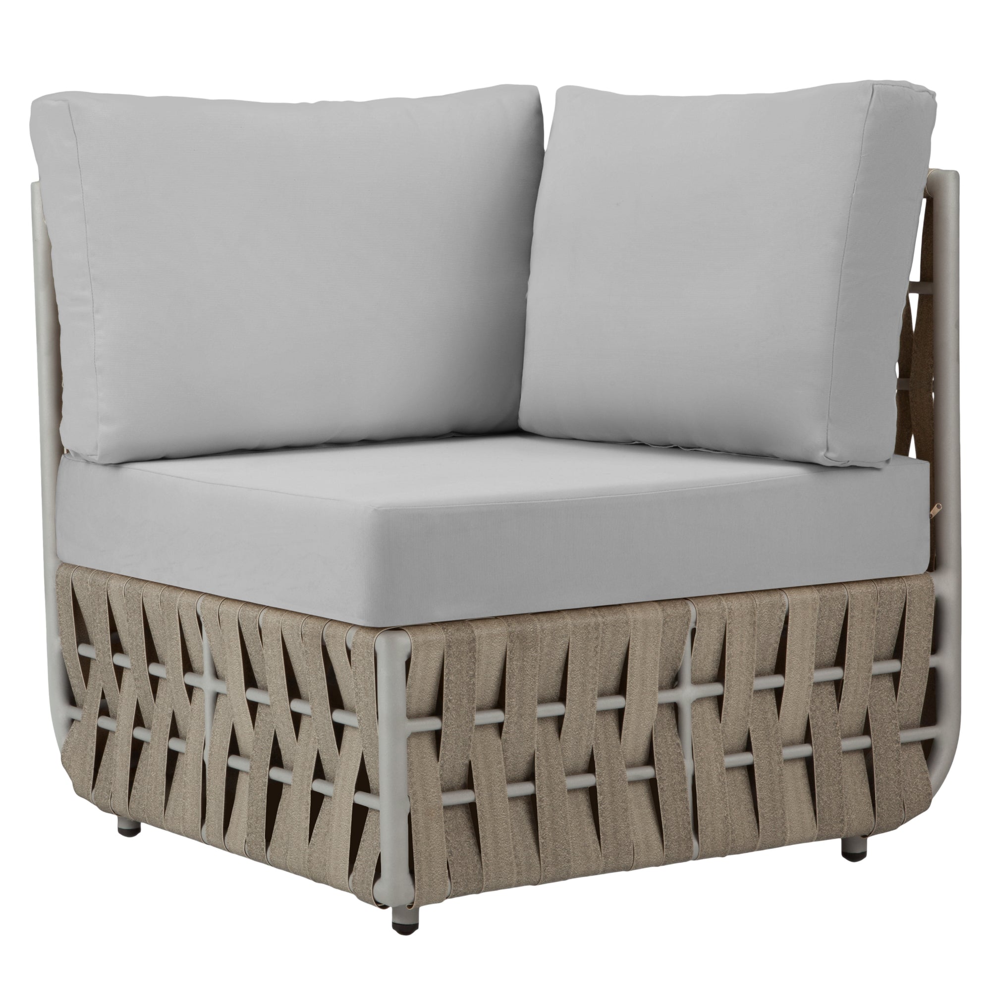 Scorpio Corner Square,  Gray with Standard Gray Cushion